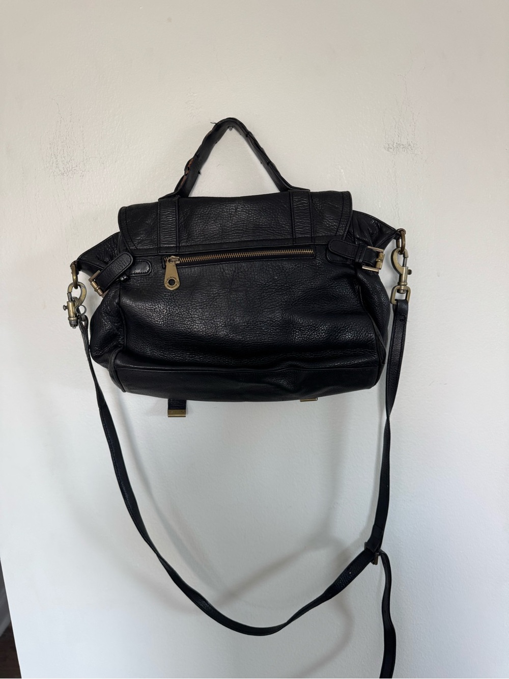 Black Bayswater leather Bag - Picture 7 of 10
